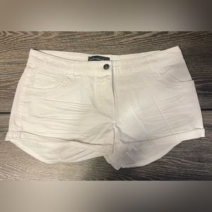 Ambiance Apparel - White Short Shorts